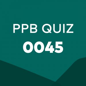 0045 Cybersecurity PPB quiz