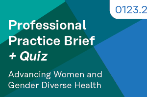 PPB 0123.26 Advancing Women and Gender Diverse Health via Health Information Management: Bridging Data Gaps and Promoting Equity