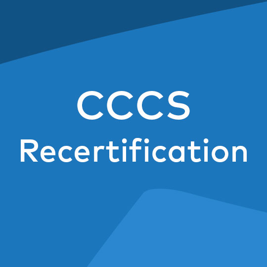 Recertification CCCS (Certified Classification and Coding Specialist)