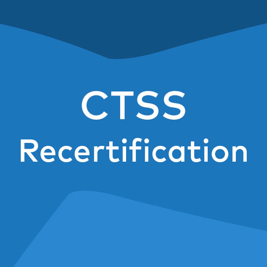 Recertification CTSS (Certified Terminology Standards Specialist)