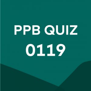 PPB quiz 0119