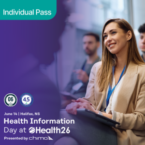 Health Information Day at e-Health26 (Individual Pass)